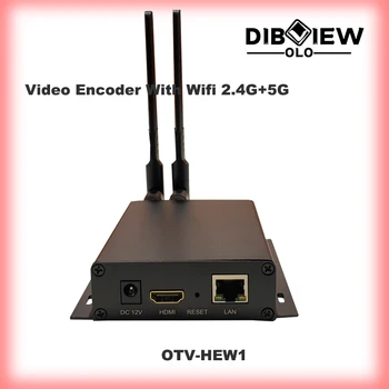 H. H. 264 265 видео HDMI IP енкодер RTMP SRT ONVIF HLS M3U8 Facebook Youtube отразяване на живо на Wifi 2.4 G 5G