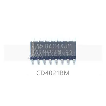 10 бр./лот CD4021BM96 сдвигающий регистър с един 8-битов сериен и паралелен 16-пинов SOIC T/R Нова