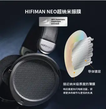 Безжична Bluetooth слушалка HIFIMAN ДЕВА Pro, жични слушалки с фиксирана бленда, детска слушалки