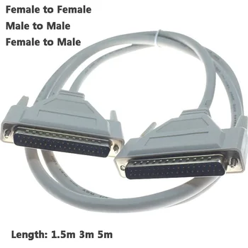 Удлинительный кабел DB37 От Мъжете на Мъжа 2-Ред 37-Пинов Кабел за Предаване на Данни db37 Високоскоростен Экранированная Проводна Линия за Компютърен скенер Moden