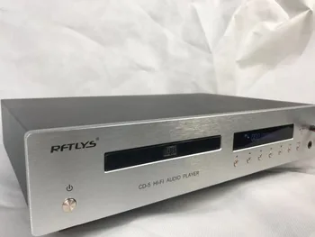 Аудиофильский CD-плейър RFTLYS CD5, съвместим с Bluetooth U-диск, оптичен коаксиален цифров декодер, вграден усилвател за слушалки