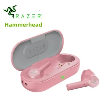 2023 Новите слушалки Razer Hammerhead Bluetooth 5.0 TWS, безжични слушалки за игри с изключително ниска латентност за свързване със зарядно устройство