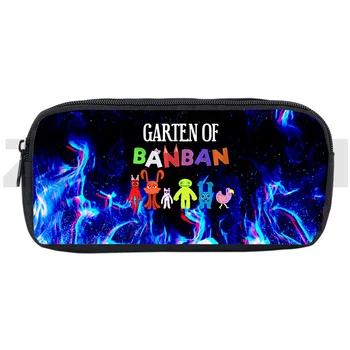Модерна Игра с 3D принтом Garten of BanBan 2 молив случай За съхранение на Канцеларски материали за студенти, Ученически Пособия, Косметичка Garten of BanBan