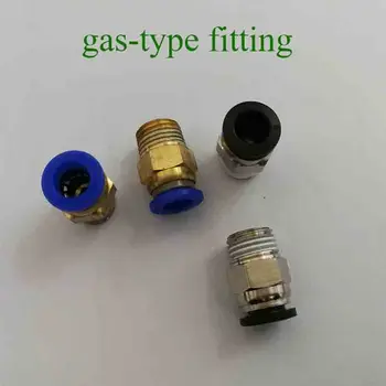Газова фитинг пневматичен полиуретан маркуч 8 мм газов конектор найлонова тръба бала тръбен накрайник въздушен фитинг