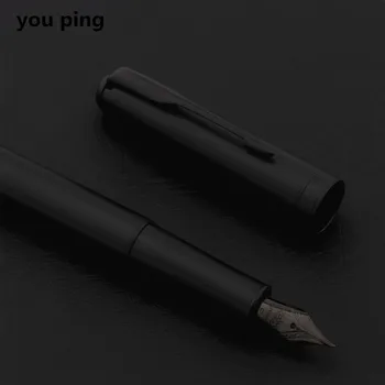 Луксозно качество Jinhao 75 Черна писалка за Финансовата дейност и Офис Студентски, училищни офис консумативи Мастило химикалки