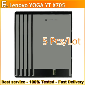 5 бр./нов 10,1 инча За Lenovo YOGA TAB 5 Smart Tab YT-X705 YT-X705L YT-X705X YT-X705F LCD дисплей със сензорен екран за Замяна