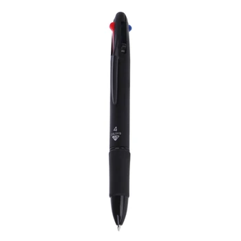 Многоцветен химикалка писалка 4 в 1 0,7 мм, червен, зелен, син, за попълване на училище канцеларски материали JIAN